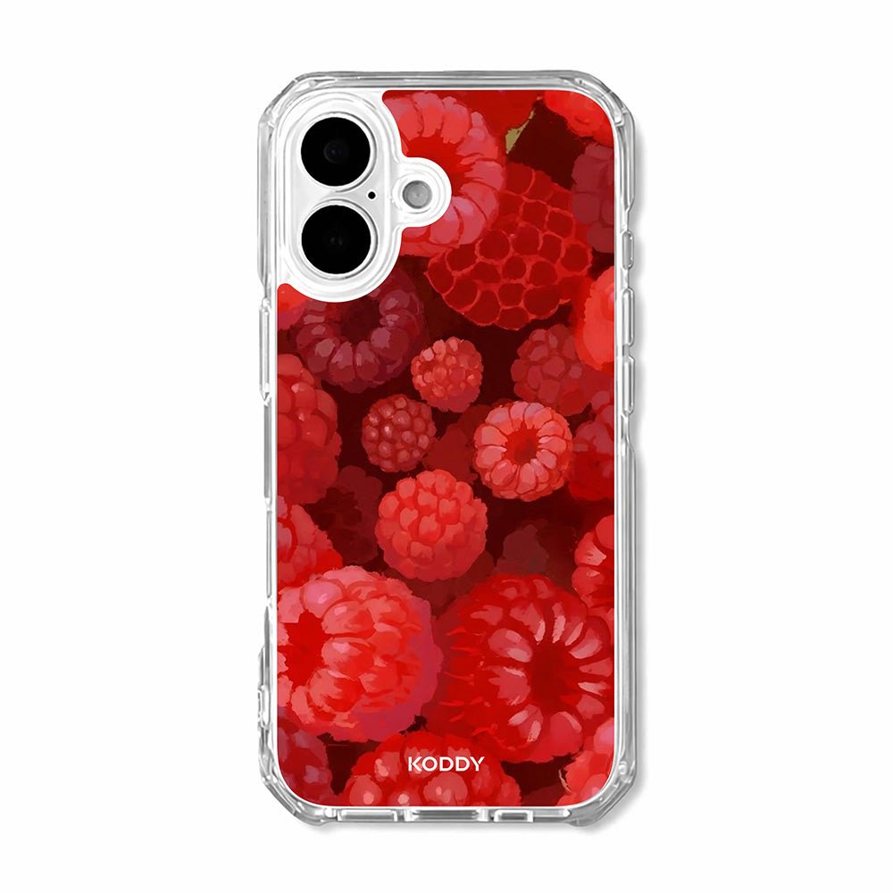 Raspberry Red Berry Fruit Aesthetic Phone Case-KODDY aesthetic iphone case UK