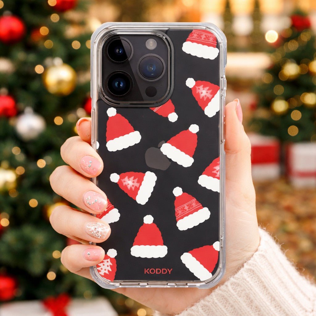 Red Pom - Pom Hats Phone Case - KODDY