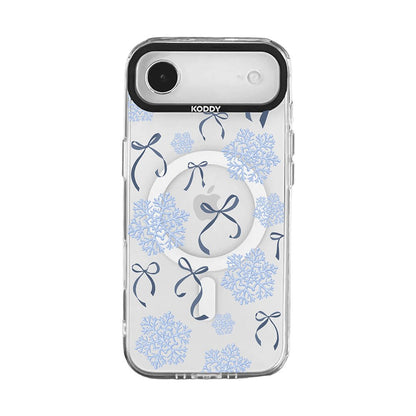 Ribbon Bows with Snowflakes iPhone Case - KODDY