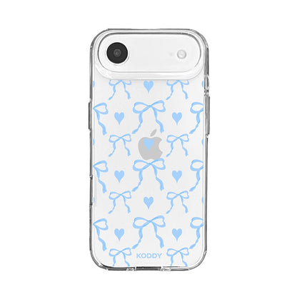 Sky Blue Bows and Hearts Phone case