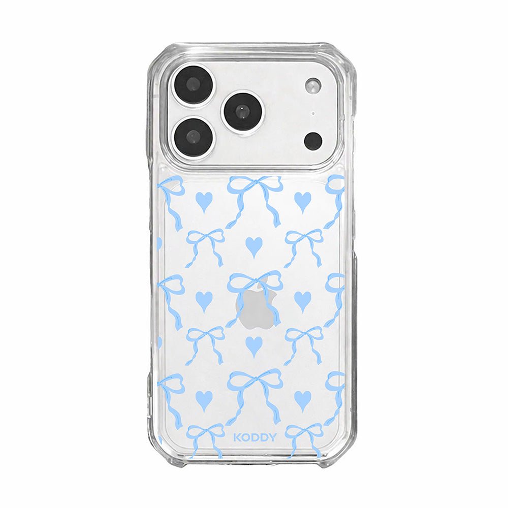Sky Blue Bows and Hearts Phone case