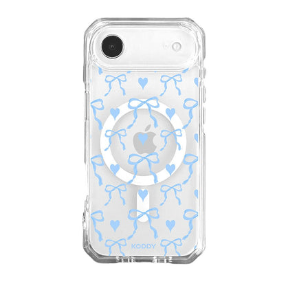 Sky Blue Bows and Hearts Phone case