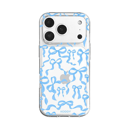 Sky Blue Ribbon Bows Phone Case - KODDY aesthetic iphone case UK