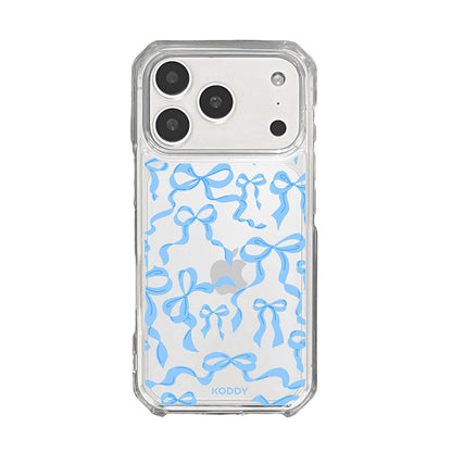 Sky Blue Ribbon Bows Phone Case - KODDY aesthetic iphone case UK
