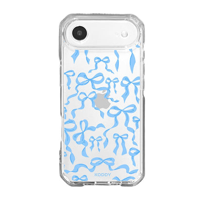 Sky Blue Ribbon Bows Phone Case - KODDY aesthetic iphone case UK