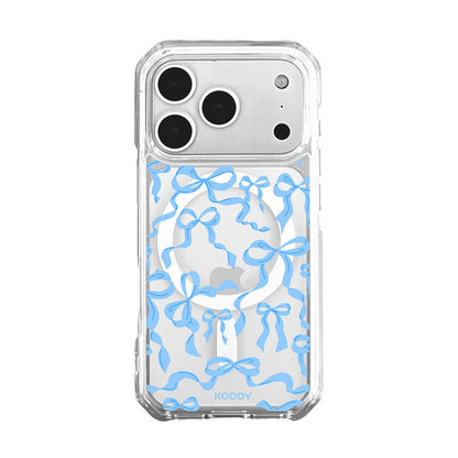 Sky Blue Ribbon Bows Phone Case - KODDY aesthetic iphone case UK