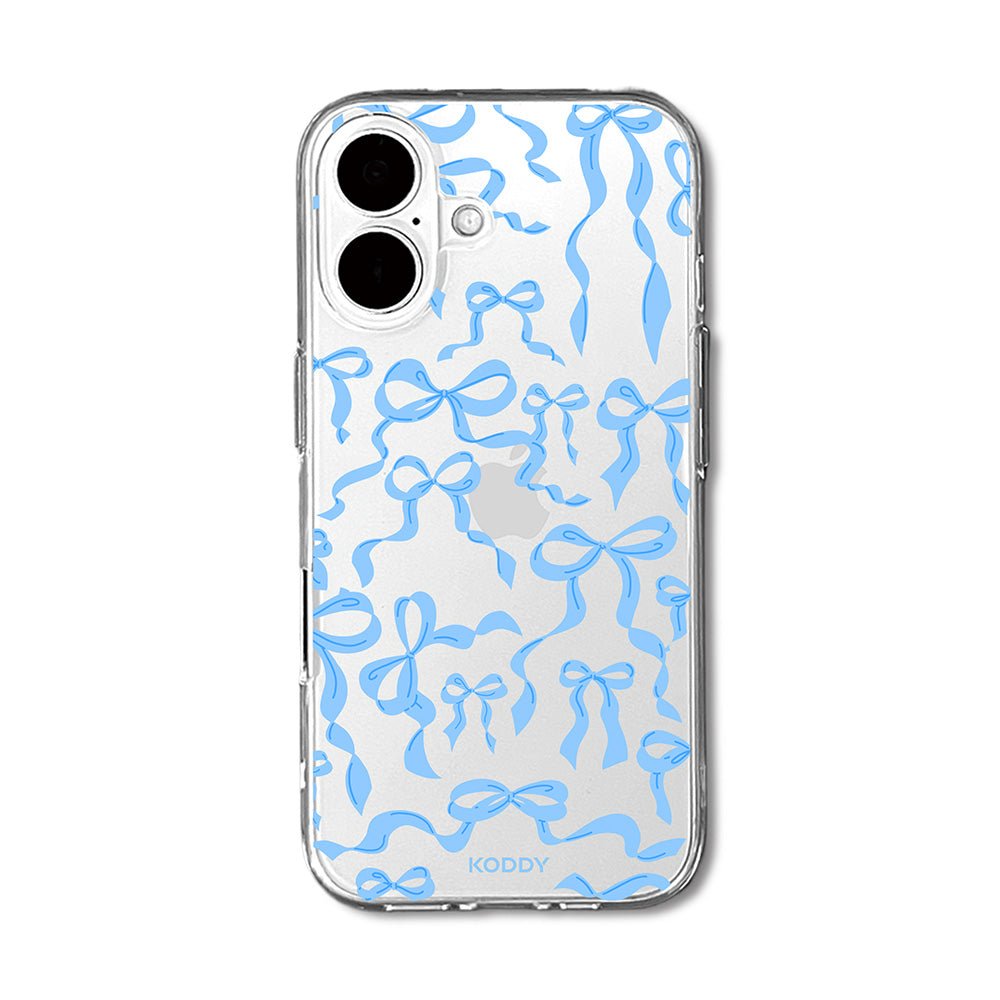 Sky Blue Ribbon Bows Phone Case - KODDY aesthetic iphone case UK