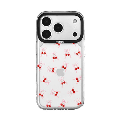 Small Cherry Ribbon iPhone Case
