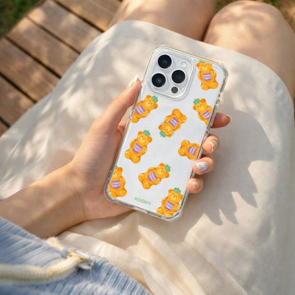 Small Honey Bears Bottle Phone Case - KODDYaesthetic iphone case UK