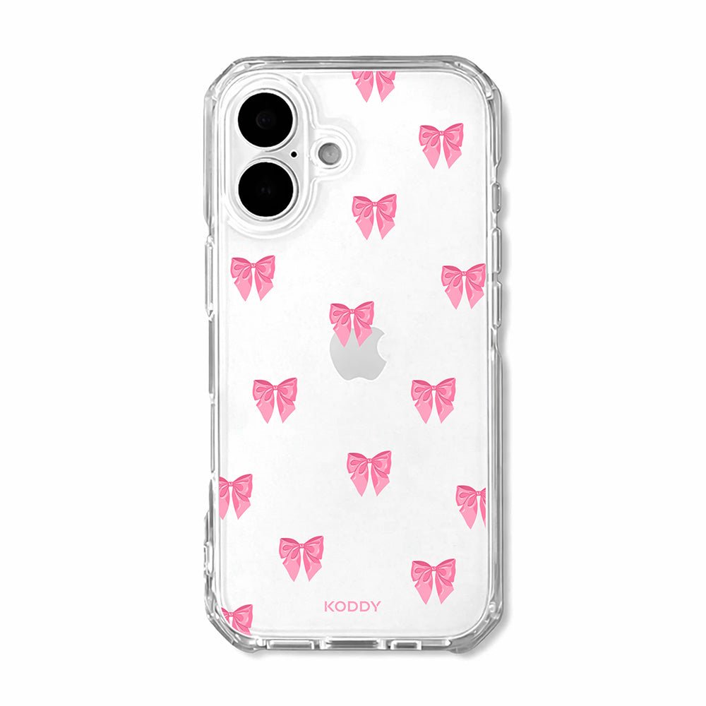 Small Pink Ribbon Phone Case-KODDY aesthetic iphone case UK
