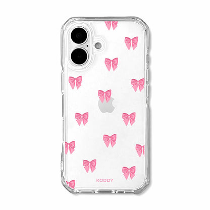 Small Pink Ribbon Phone Case-KODDY aesthetic iphone case UK