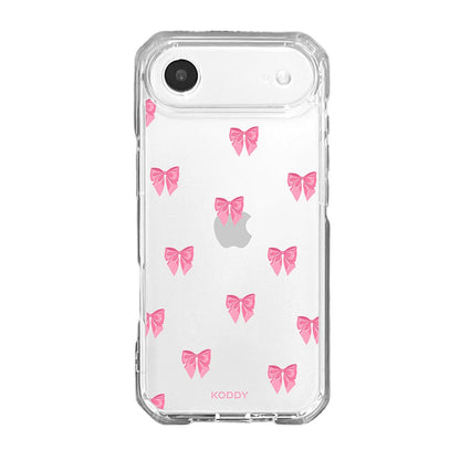 Small Pink Ribbon Phone Case-KODDY aesthetic iphone case UK