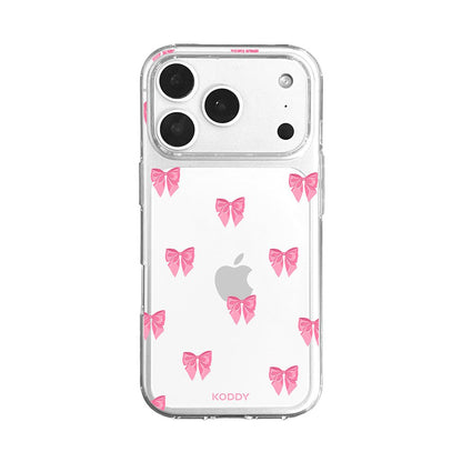 Small Pink Ribbon Phone Case-KODDY aesthetic iphone case UK