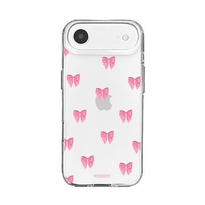 Small Pink Ribbon Phone Case-KODDY aesthetic iphone case UK