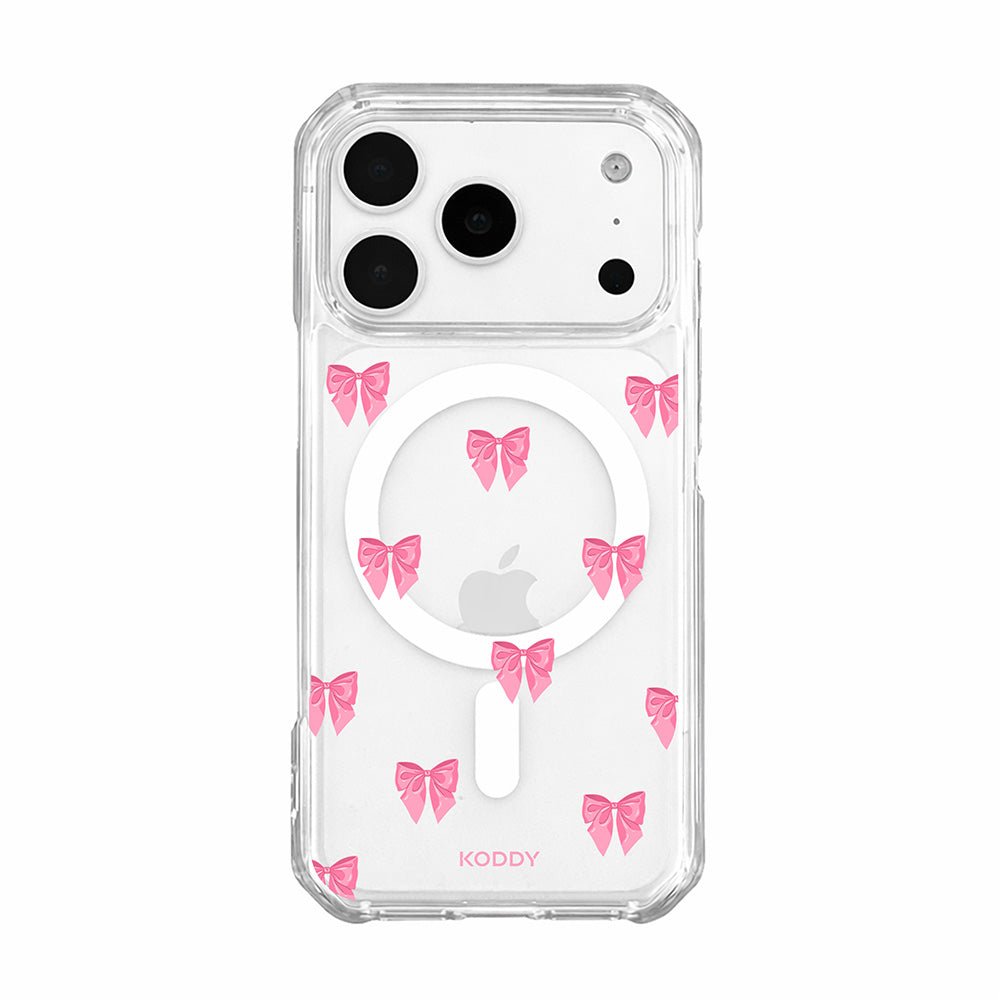 Small Pink Ribbon Phone Case-KODDY aesthetic iphone case UK
