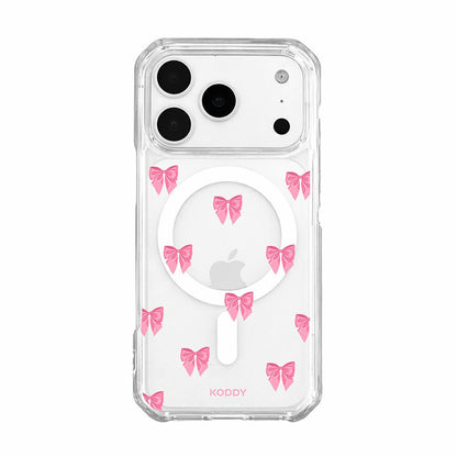 Small Pink Ribbon Phone Case-KODDY aesthetic iphone case UK