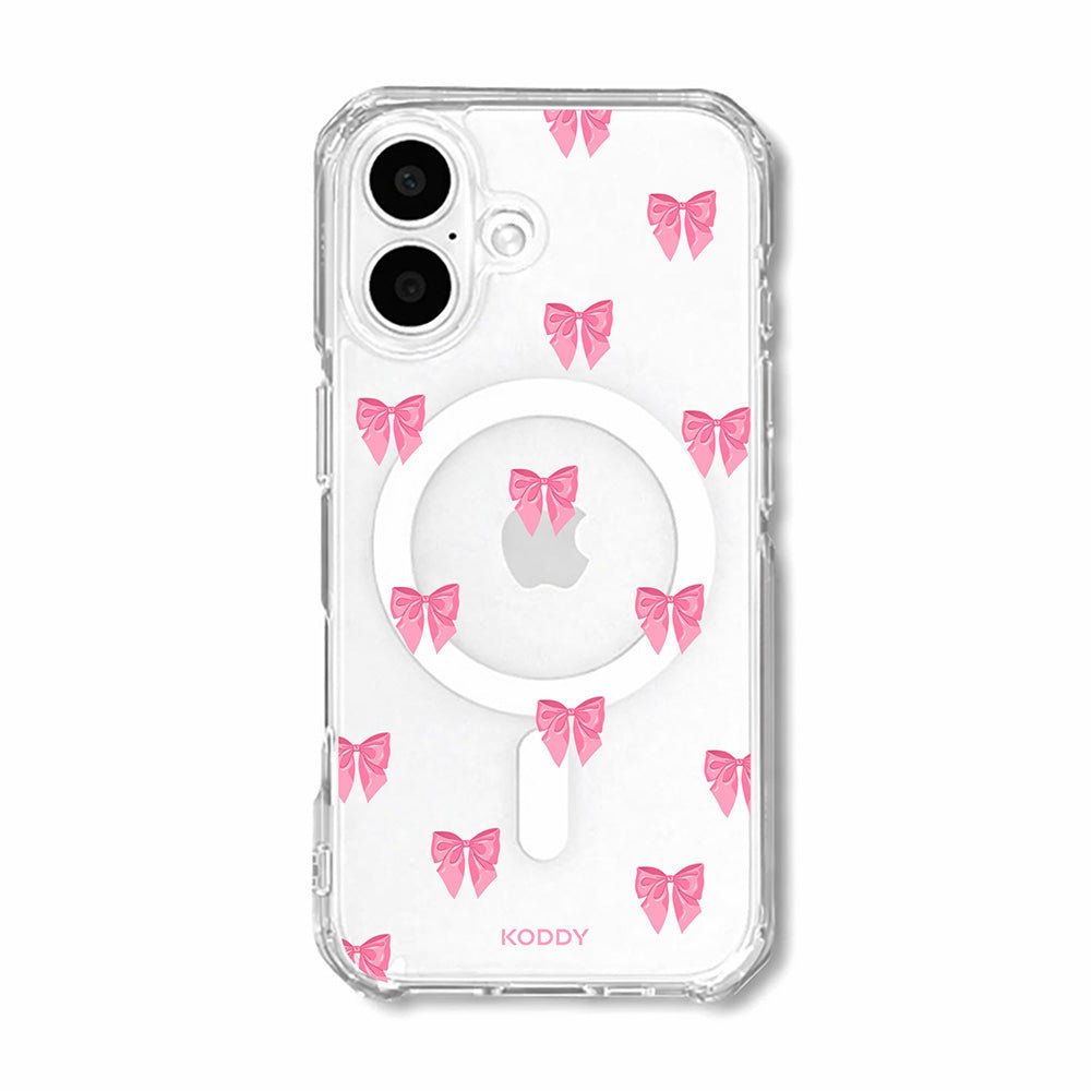 Small Pink Ribbon Phone Case-KODDY aesthetic iphone case UK