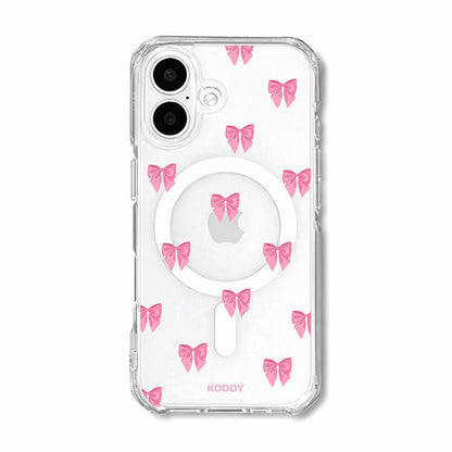 Small Pink Ribbon Phone Case-KODDY aesthetic iphone case UK