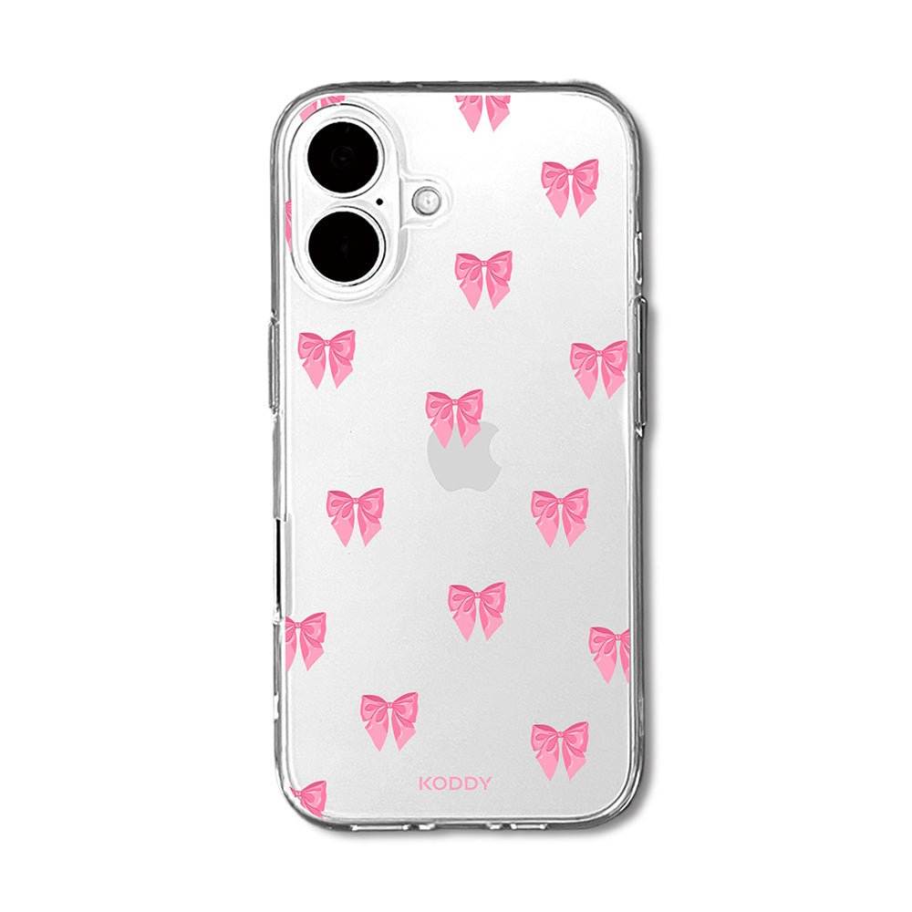 Small Pink Ribbon Phone Case-KODDY aesthetic iphone case UK