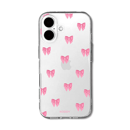 Small Pink Ribbon Phone Case-KODDY aesthetic iphone case UK