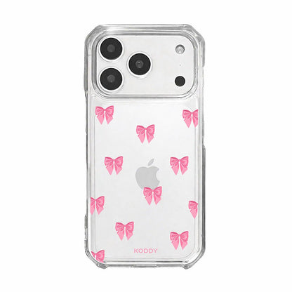 Small Pink Ribbon Phone Case-KODDY aesthetic iphone case UK