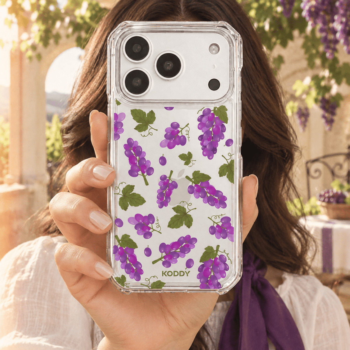 Small Purple Grapes Phone Case-KODDY aesthetic iphone case UK