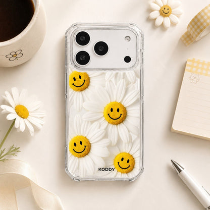 Smiley Daisy Aesthetic Phone Case-KODDY aesthetic iphone case UK