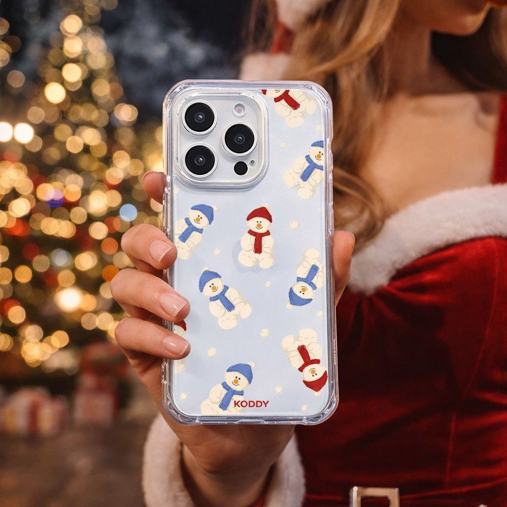 Snowmen Mix Phone Case - KODDY aesthetic iphone case UK