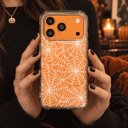 Spooky Spiderweb Halloween Phone Case-KODDY aesthetic iphone case UK