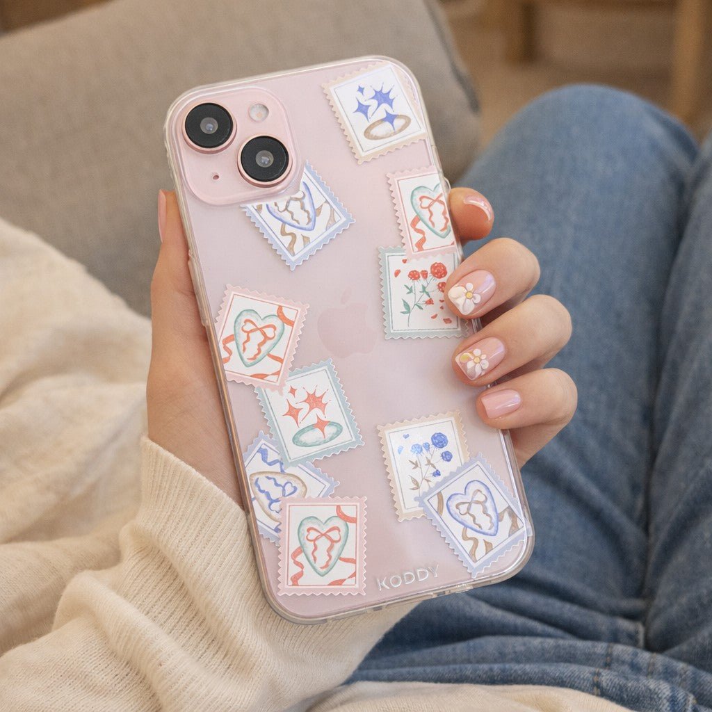 Stamp Mix Clear Phone Case - KODDY
