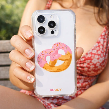 Strawberry Pretzel Phone Case - KODDY aesthetic iphone case UK
