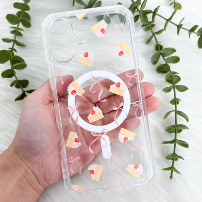 Strawberry Shortcakes with Bows Phone Case - KODDY