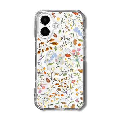 Stylish Autumn Flowers Phone Case - KODDY
