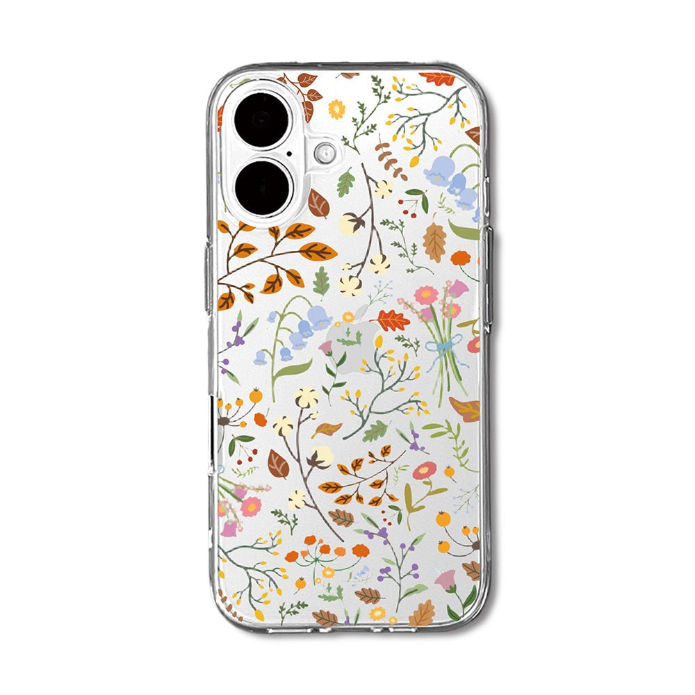 Stylish Autumn Flowers Phone Case - KODDY