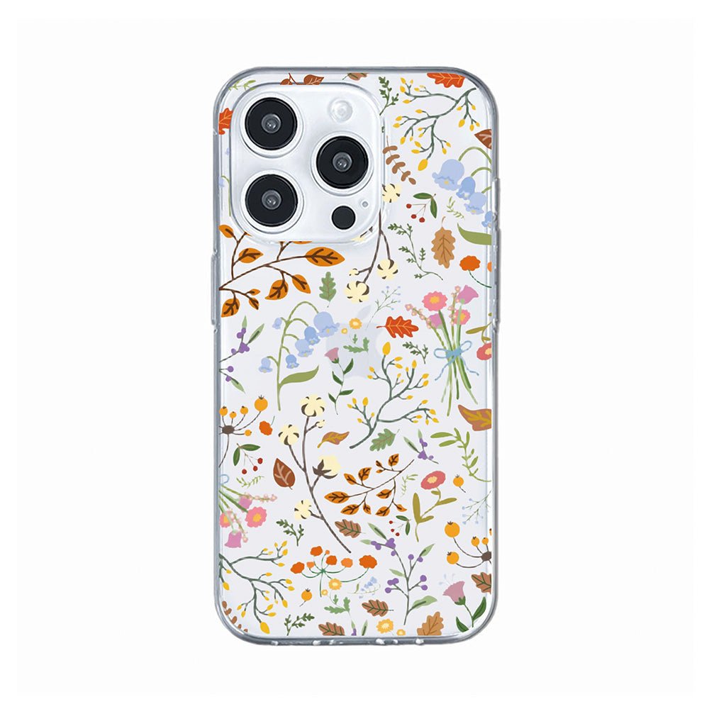 Stylish Autumn Flowers Phone Case - KODDY