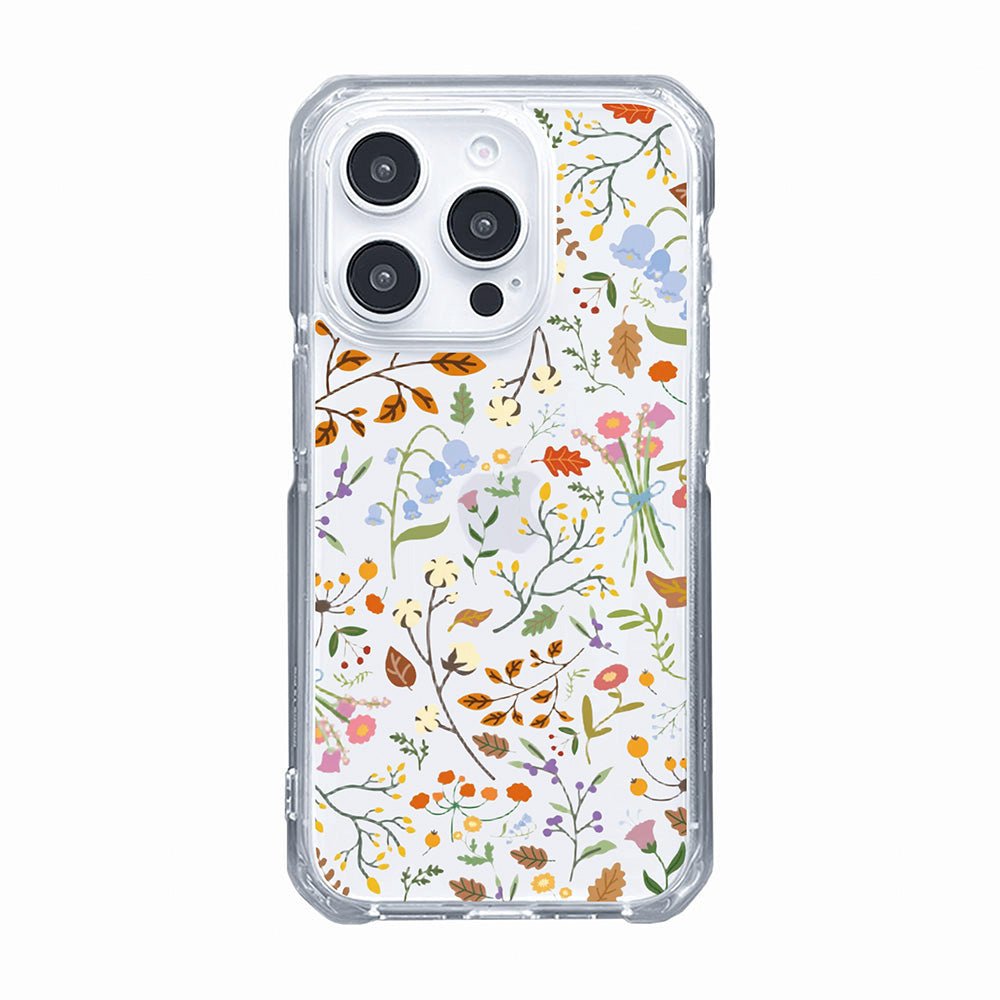 Stylish Autumn Flowers Phone Case - KODDY