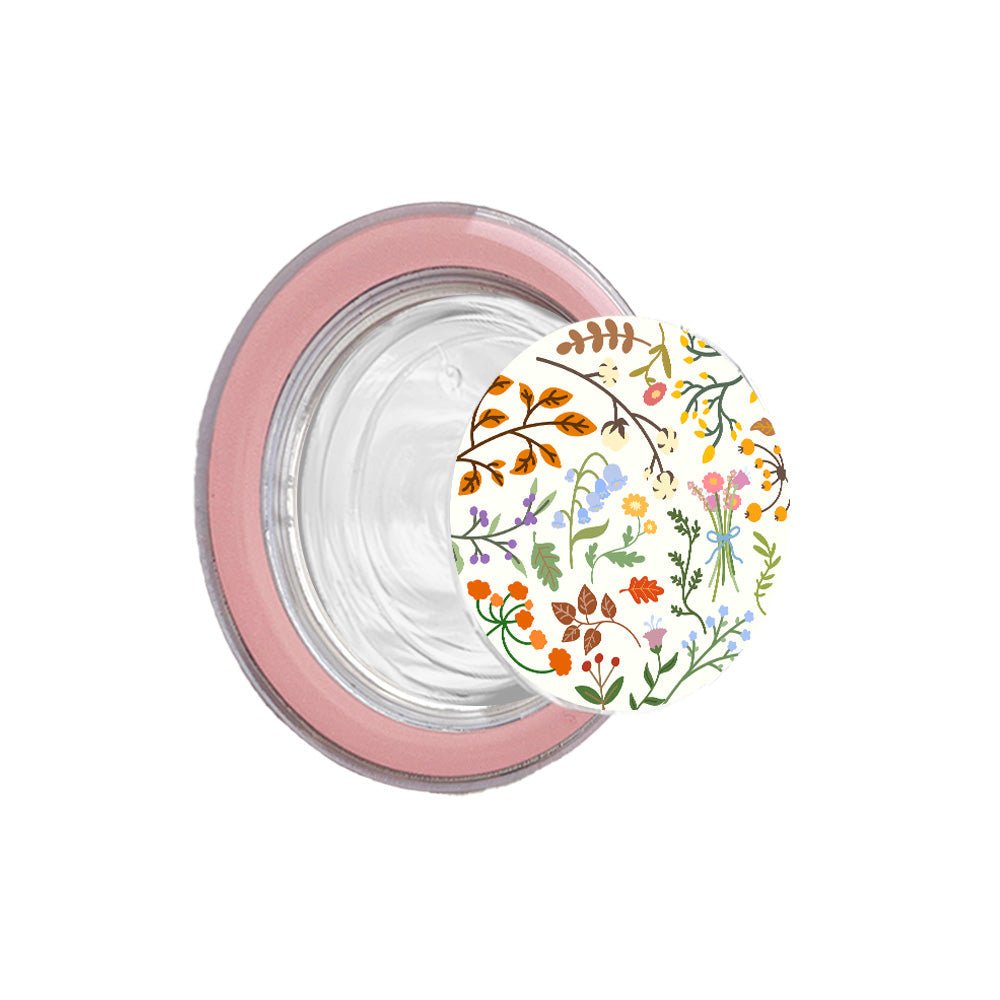 Stylish Autumn Flowers Phone Grip