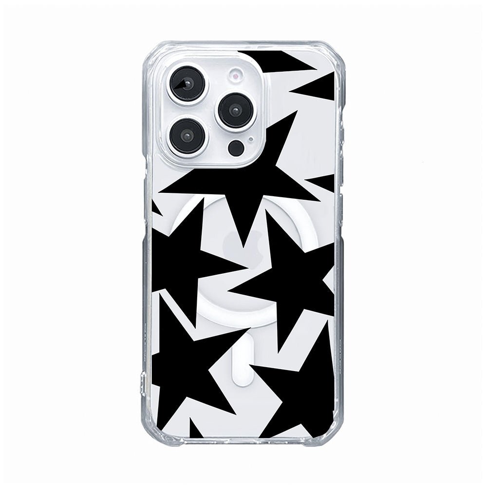 Stylish Black Superstars Phone Case - KODDY
