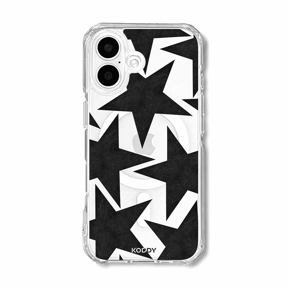 Stylish Black Superstars Phone Case - KODDY