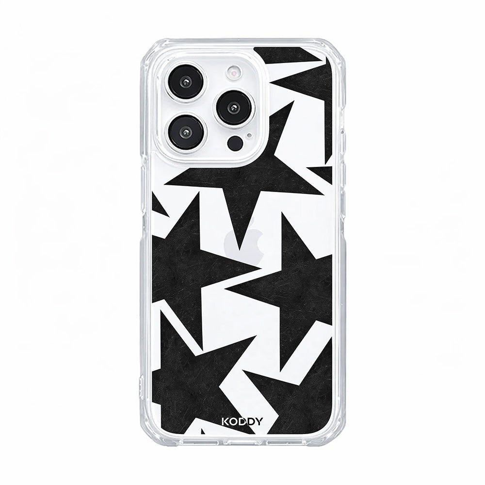 Stylish Black Superstars Phone Case - KODDY