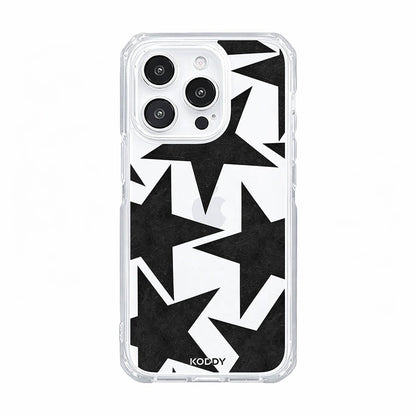 Stylish Black Superstars Phone Case - KODDY