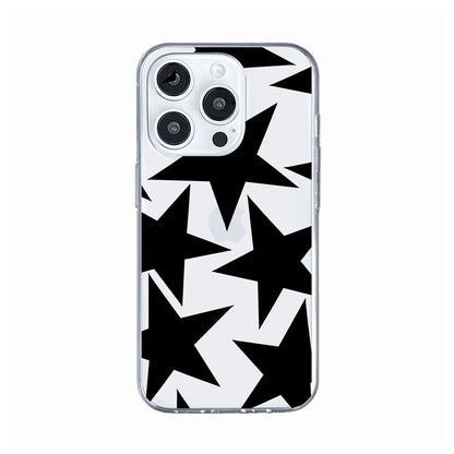 Stylish Black Superstars Phone Case - KODDY