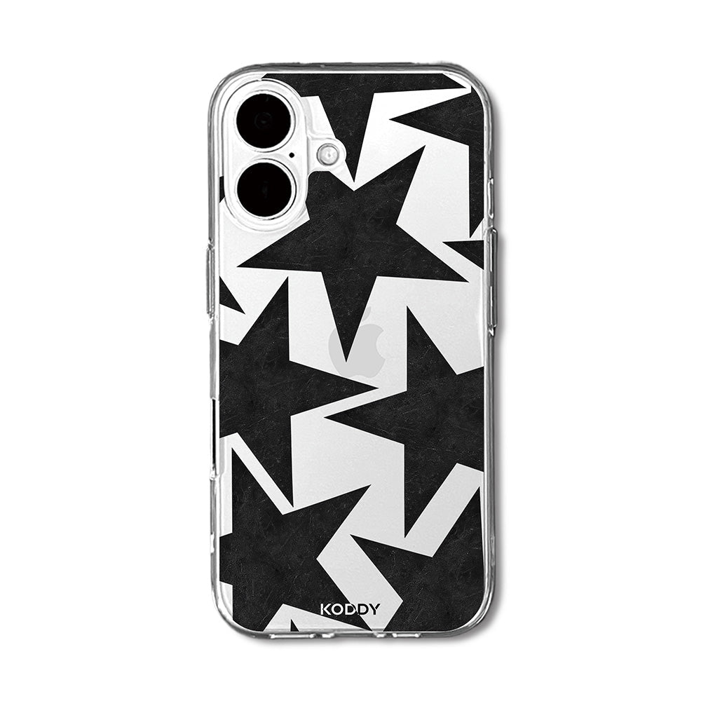 Stylish Black Superstars Phone Case - KODDY