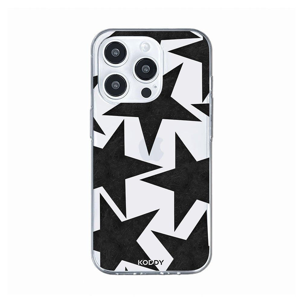 Stylish Black Superstars Phone Case - KODDY