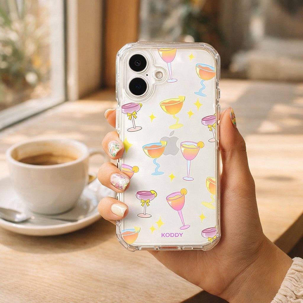 Stylish Cocktail Glass Phone Case - KODDY aesthetic iphone case UK
