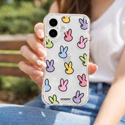 Stylish Colourful Bunnies Phone Case - KODDY aesthetic iphone case UK