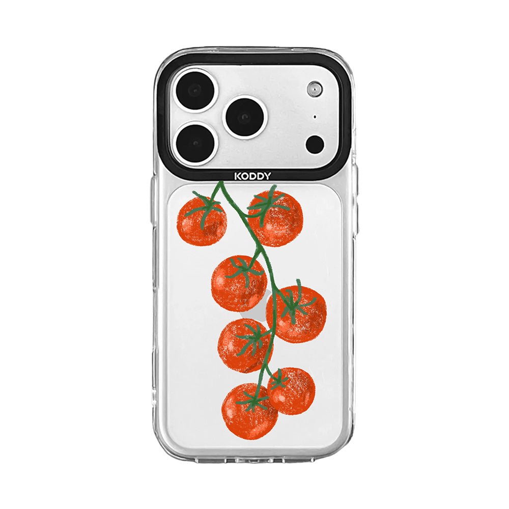 Pink Bubble Pattern Hearts iPhone Case - KODDY