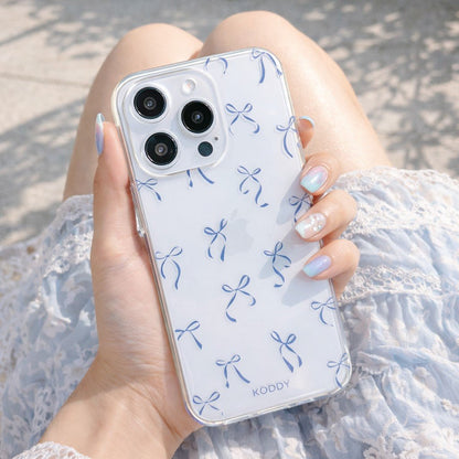 Tiny Navy Bows Phone Case - KODDY