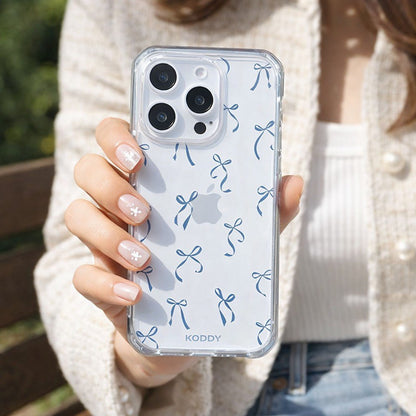 Tiny Navy Bows Phone Case - KODDY aesthetic iphone case UK