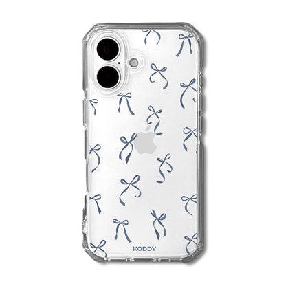 Tiny Navy Bows Phone Case - KODDY